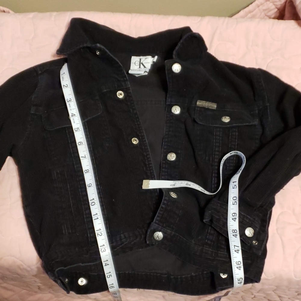 Calvin Klein Toddler large corduroy snap jacket